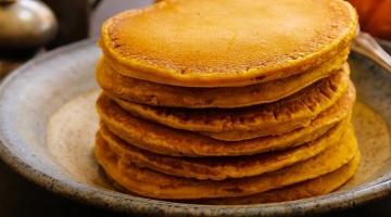 Pełnoziarniste pancakes z batatami