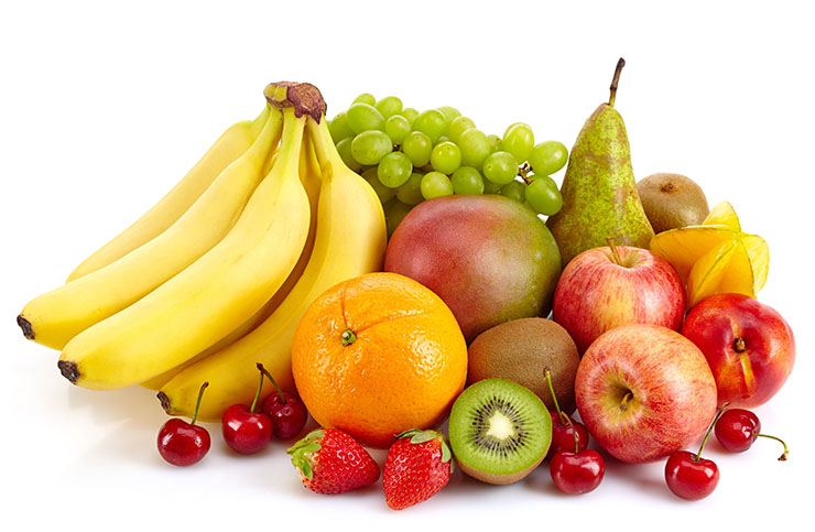 różnorodność warzyw i owoców